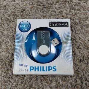 NEW Philips GoGear SoundDot MP3 Player Y2K 2 GB USB